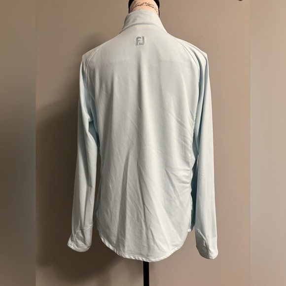 Footjoy GOLF light blue quilted jacket womens size small. - Picture 2 of 7